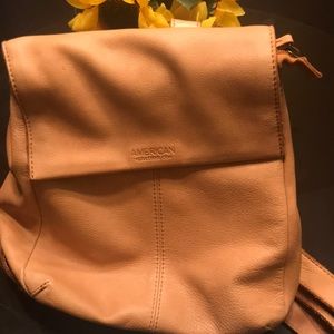 American Leather Co Backpack Purse